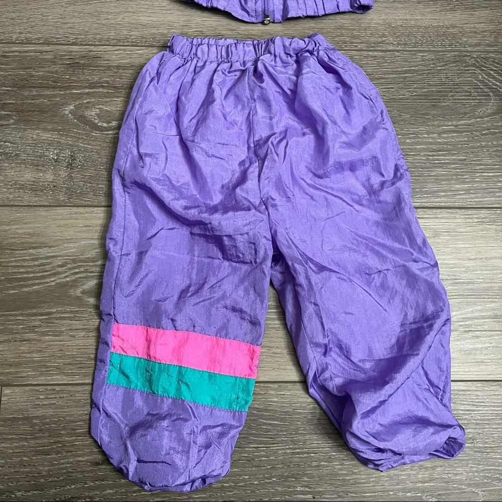 Vintage 2 piece toddler girl 24 months 2T ski suits - Picture 3 of 7